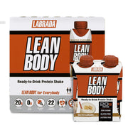 Labrada Lean Body Ready-to-Drink Strawberry Protein Shake, 40g Protein, Whey Blend, 0 Sugar, Gluten Free, 22 Vitamins & Minerals, 17 Ounce (Recyclable Carton & Lid - Pack of 12) LABRADA