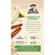 Quaker Instant Oatmeal, Apples & Cinnamon, Breakfast Cereal, 10 Packets