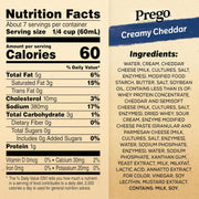 Prego Alfredo Pasta Sauce with Roasted Garlic and Parmesan Cheese, 14.5 oz Jar