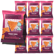 Legendary Foods Zesty Ranch Protein Chips – Popped Tortilla Style – 22g High Protein, 4g Net Carbs, Low Sugar, Gluten Free, Keto Snack Packs – 10 Count – Healthy Crunchy Chips