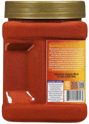 Rani Kashmiri Chilli Powder (Deggi Mirch, Low Heat) Ground Indian Spice 16oz (1lb) 454g PET Jar ~ All Natural | Salt-Free | Vegan | Kosher | Gluten Friendly