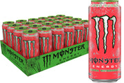 Monster Energy Zero Ultra, Sugar Free Energy Drink, 16 Ounce (Pack of 12)