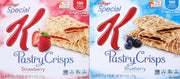 Kellogg's Special K Strawberry and Blueberry Pastry Crisps Fruit Variety Pack, 60 Count