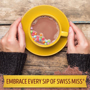 SWISS MISS Milk Chocolate Flavored Hot Cocoa Mix, 38.27 OZ Square Canister
