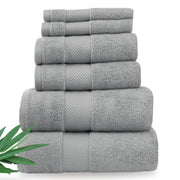Ultra Soft & Plush Viscose from Bamboo Bath Sheets - 700 GSM Pack of 2 - Extra Large 70x35 in - Super Absorbent & Quick Drying (Pewter Grey)