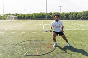 Webby Agility Trainer – Circle Speed and Agility Ladder for High Intensity Reactive Footwork Drills and Skills – A Circular Piece of Reaction Training Equipment That Changes The Way You Move