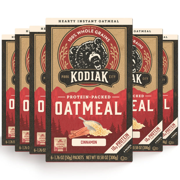 Kodiak Cakes Instant Oatmeal Packets - High Protein - 100% Whole Grains Breakfast Food - Chocolate Chip (36 Packets)