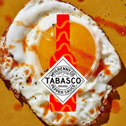 TABASCO Brand Original Red Pepper Hot Sauce, Medium Heat, Glass Bottle, Classic & Versatile Flavor, Three Simple Ingredients, Great for Dips, Tacos, Eggs, Pizza, Oysters & More, 12 Fl Oz (Pack of 1)