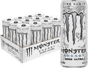Monster Energy Ultra Violet, Sugar Free Energy Drink, 16 Ounce (Pack of 15)