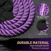 Weighted Jump Rope Fitness Equipment for Women Adult Jumprope for Strength Training Weight Loss Shape Body Total Body Workout Skipping Rope Home Gym Jumping Rope