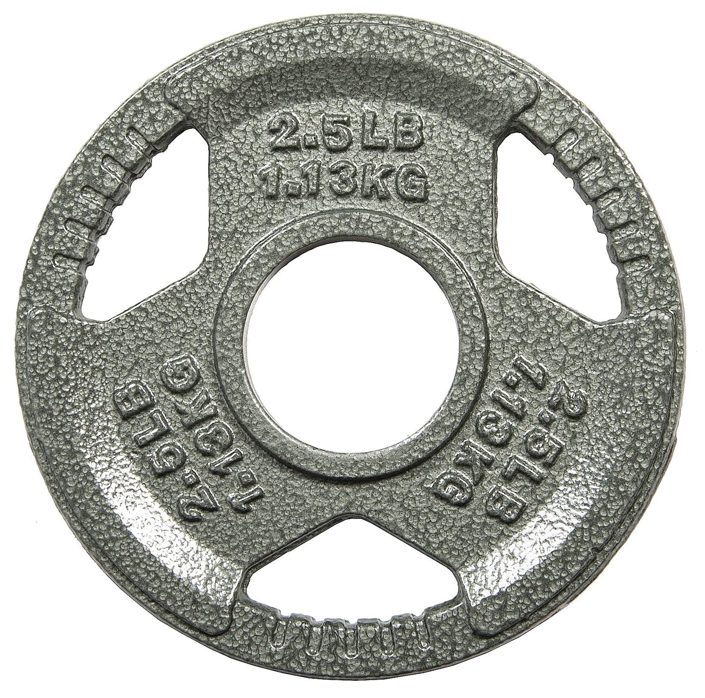 Olympic Cast Iron 2-Inch Weight Plates for Strength Training & Weightlifting, 255 Pounds Set, Multiple Packages