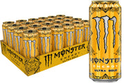 Monster Energy Zero Ultra, Sugar Free Energy Drink, 16 Ounce (Pack of 12)