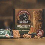 Kodiak Crunchy Granola Snack Bars, Maple Brown Sugar, High Protein, 100% Whole Grains, 1 box with 6 pouches (12 bars)