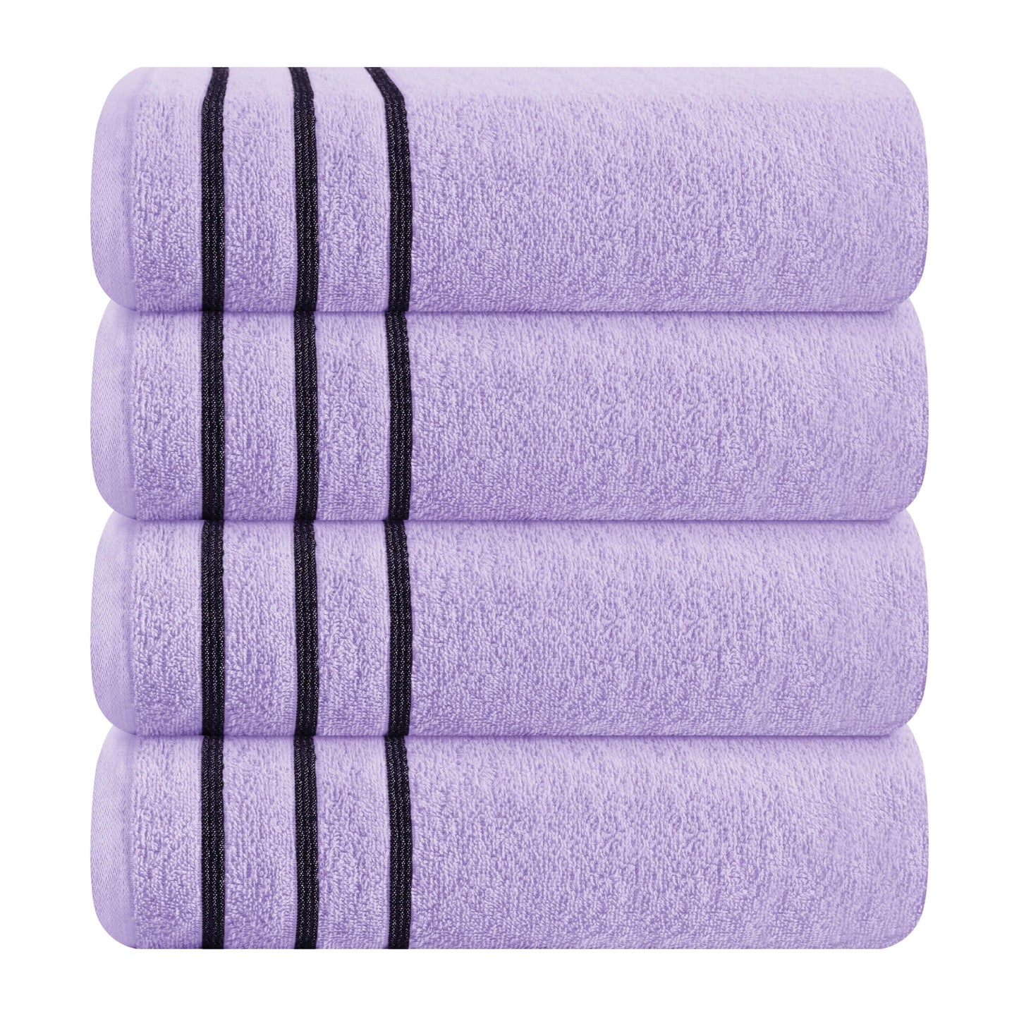 MyOwn Cotton 2 Pack Oversized Bath Towel Set 28x55 inches, Large Bath Towels, Ultra Absorbant Compact Quickdry & Lightweight Towel, Ideal for Gym Travel Camp Pool - Coral Orange, 71617
