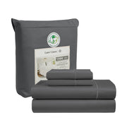 LANE LINEN 100% Egyptian Cotton White Sheets King Size - 1500 TC, 4 Pc - Luxury Sateen Weave Cotton King Size Sheets Set - 15" Extra Deep Pocket King Sheets Sets - White Bed Sheets