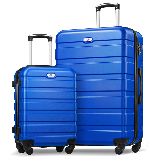 Suitour Luggage Sets 2 piece, Lightweigh Luggage Set with Spinner Wheels, 19/27 inch Travel Suitcase Set