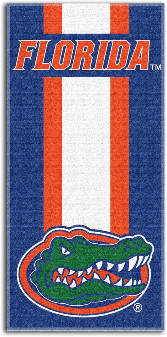 Northwest NCAA Florida Gators Unisex-Adult Beach Towel, 30" x 60", Zone Read