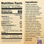 Prego Alfredo Pasta Sauce with Roasted Garlic and Parmesan Cheese, 14.5 oz Jar