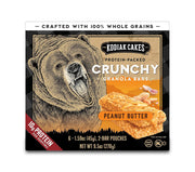 Kodiak Cakes Protein Crunchy Granola Bar, Peanut Butter, (Pack of 4 Boxes)