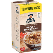 Quaker, Instant Oatmeal, Cinnamon and Spice, 1.51 Ounce (Pack of 10)