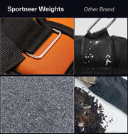 Sportneer Adjustable Ankle Weights 1 Pair 2 4 6 8 10 Lbs Leg Weight Straps for Women Men, Weighted Ankle Weights Set for Gym,Fitness, Workout,Walking, Jogging,1-5 lbs Each Ankle, 1 Pair 2-10 lbs