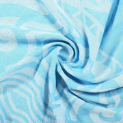 Tranqun 2pcs Oversized Beach Towel Blanket Turkish Giant Sandproof Towel XXL 66 x 71 Spacious Microfiber Lightweight Sand Towels Picnic Park Summer Travel Camping for Adult(Whale,Blue)