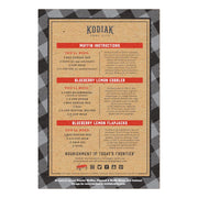 Kodiak Cakes Power Bake, Protein Muffin Mix, Blueberry Lemon, 14 Ounce (Pack of 6)