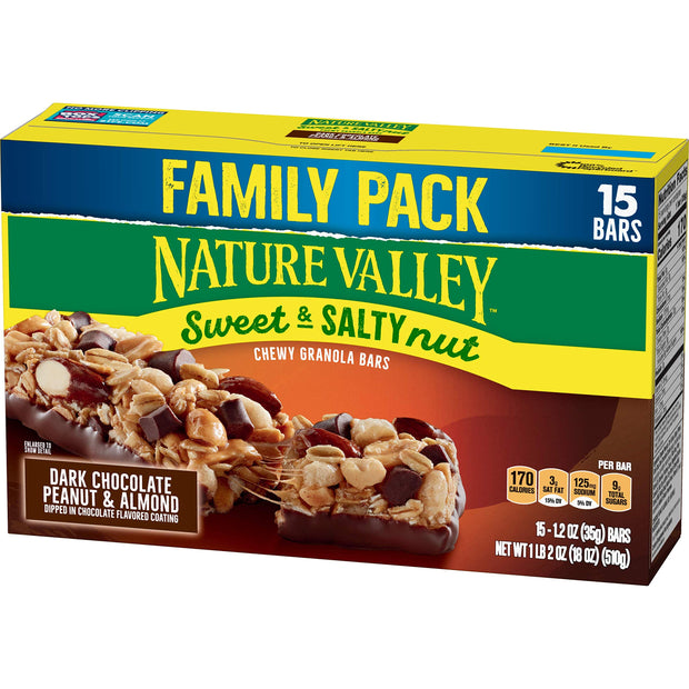 Nature Valley Crunchy Granola Bars Oats 'N Honey, 98-Count 1.49oz bars