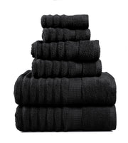 Lane Linen 100% Cotton Luxury Bath Towel Set - 18 Pieces - Ring Spun, Ultra Soft, Quick Dry & Extra Absorbent - 4 Bath, 8 Washcloths, 6 Bathroom Hand Towels - Machine Wash in Cold Water - Living Coral