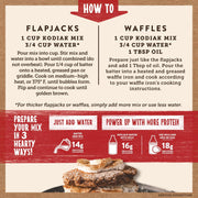Kodiak Cakes Protein Pancake Power Cakes, Flapjack and Waffle Mix, Cinnamon Oat, 20 Ounce (Pack of 6) (10705599012683)