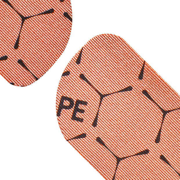 OK TAPE Synthetic Kinesiology Tape Precut Strips, Waterproof Kinesiology Athletic Tape for Joint & Muscle Support, Reflective and Durable Tape, 2in×16.4ft Roll 20PCS | Beige