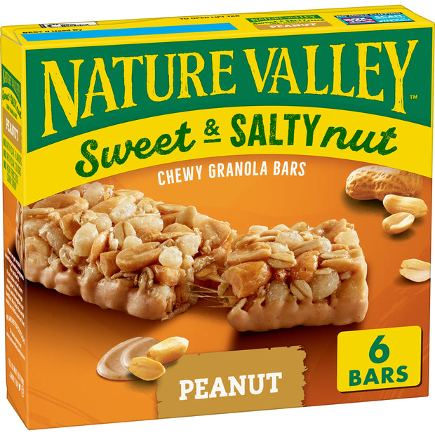Nature Valley Sweet and Salty Nut Granola Bars, Dark Chocolate Peanut Almond, 15 Bars, 18 oz
