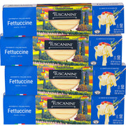 Tuscanini Authentic Italian Fettuccine Pasta Noodles, Made with Premium Durum Wheat, Nothing Artificial, Kosher, 16 Ounce (Pack of 20)