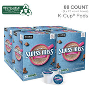 Swiss Miss Milk Chocolate Hot Cocoa, Single-Serve Keurig K-Cup Pods, Hot Chocolate, 44 Count