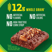 Nature Valley Soft Baked Sweet and Salty Bars, Chocolate Turtle, Made with Whole Grain, 5 Bars, 6.2 oz