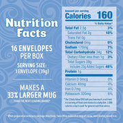 Swiss Miss Hot Cocoa Drink Mix, Milk Chocolate Flavor, Family Pack, 16 ct