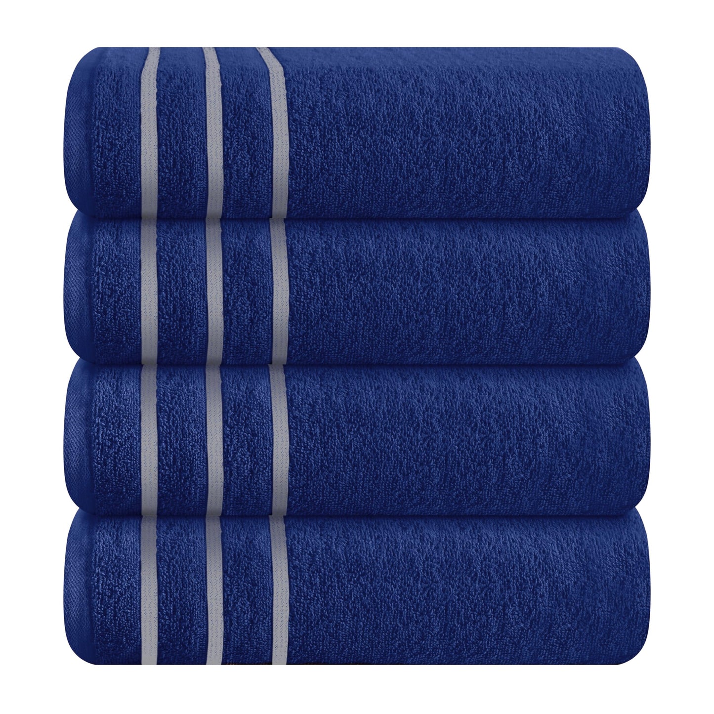 MyOwn Cotton 2 Pack Oversized Bath Towel Set 28x55 inches, Large Bath Towels, Ultra Absorbant Compact Quickdry & Lightweight Towel, Ideal for Gym Travel Camp Pool - Coral Orange, 71617