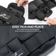 Sportneer Upgrade Adjustable Ankle and Wrist Weights for Women and Men 1-7 lbs / 1-10 lbs Set | Comfortable, Secure Fit for Walking, Running, Fitness, Physical Therapy, Home Gym