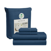 LANE LINEN 100% Egyptian Cotton White Sheets King Size - 1500 TC, 4 Pc - Luxury Sateen Weave Cotton King Size Sheets Set - 15" Extra Deep Pocket King Sheets Sets - White Bed Sheets