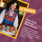 Ya Oaxaca - Mild Salsa - Chile Pasilla Oaxaqueño - Made with Roasted Tomatillos & Smoky Pasilla Peppers - Great with Chips & Guacamole or Topping Tacos - Gluten Free, Non GMO, Vegan - 12 Ounces