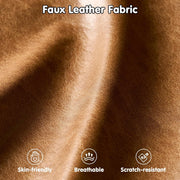 ovios Sectional Cloud Couch for Living Room, Modular Floor Sofa with Plush Corduroy, No Assembly Required, Big Comfy Couches Set with Fluffy Memory Foam, Stupendous U Shaped Sofas with Chaise, Brown