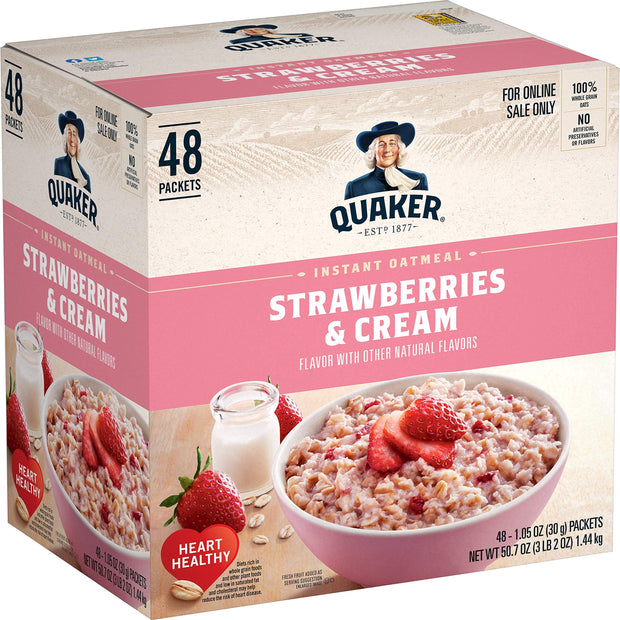Quaker, Instant Oatmeal, Cinnamon and Spice, 1.51 Ounce (Pack of 10)