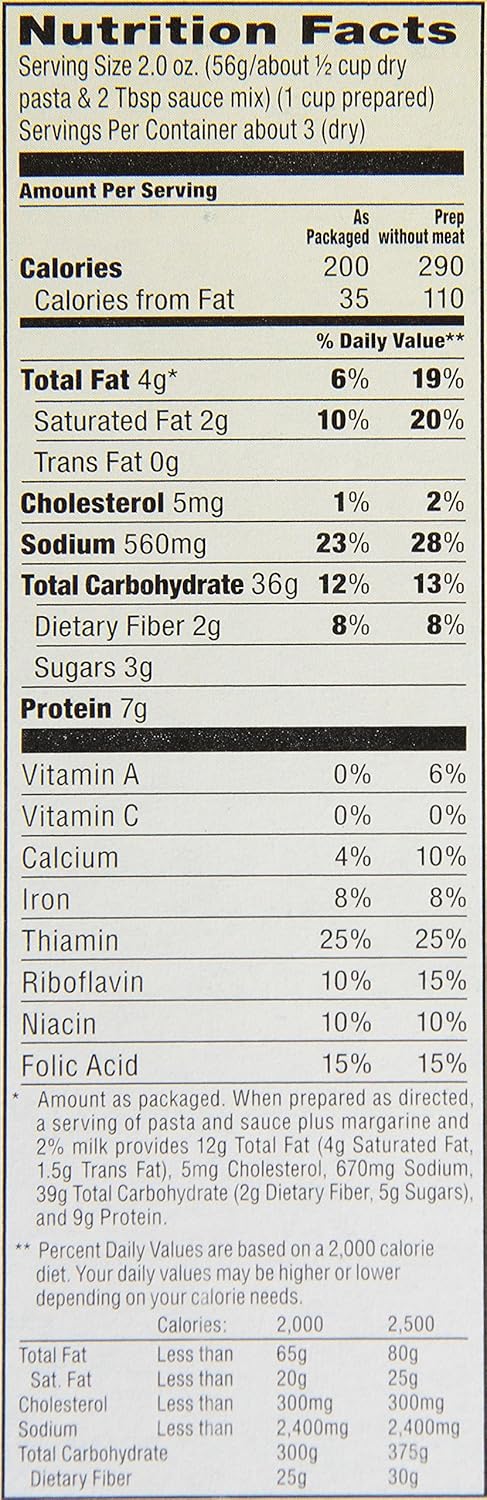 Pasta Roni Garlic Alfredo Fettuccine, 4.7 Ounce (Pack of 12)