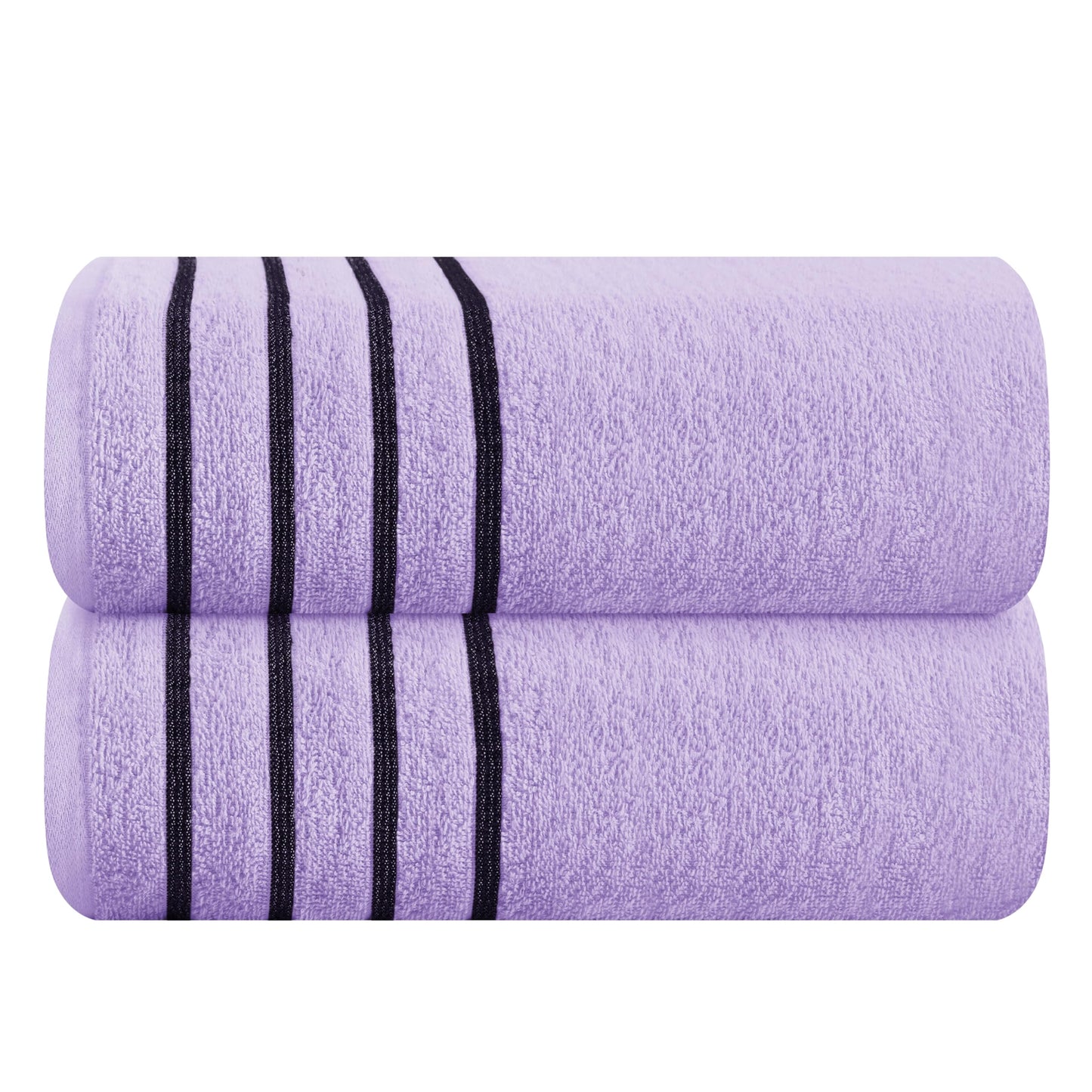 MyOwn Cotton 2 Pack Oversized Bath Towel Set 28x55 inches, Large Bath Towels, Ultra Absorbant Compact Quickdry & Lightweight Towel, Ideal for Gym Travel Camp Pool - Coral Orange, 71617