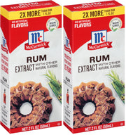 McCormick Rum Extract with Other Natural Flavors, 2 fl oz