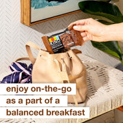 KIND Breakfast Protein Bars, Dark Chocolate Cocoa, Healthy Snacks, Gluten Free, 8g Protein, 30 Count