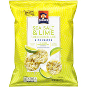 Quaker Rice Crisps Sea Salt & Lime, 6.06 Oz