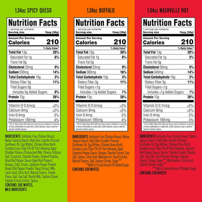 WILDE Protein Chips Variety Pack Bundle, High Protein, Low Carb, 24 Count