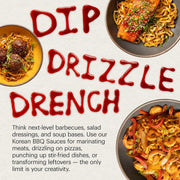 Momofuku Sweet & Savory Korean BBQ Sauce with Soy Sauce, Fresh Ginger, & Pear for Stir Fry, Barbecue, and Marinade; Galbi Style with Smoky, Savory-Sweet Flavor