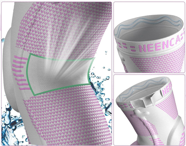 NEENCA Professional Knee Brace for Pain Relief, Medical Knee Support with Patella Pad & Side Stabilizers, Compression Knee Sleeve for Meniscus Tear, ACL, Joint Pain, Runner, Workout - FSA/HSA Eligible